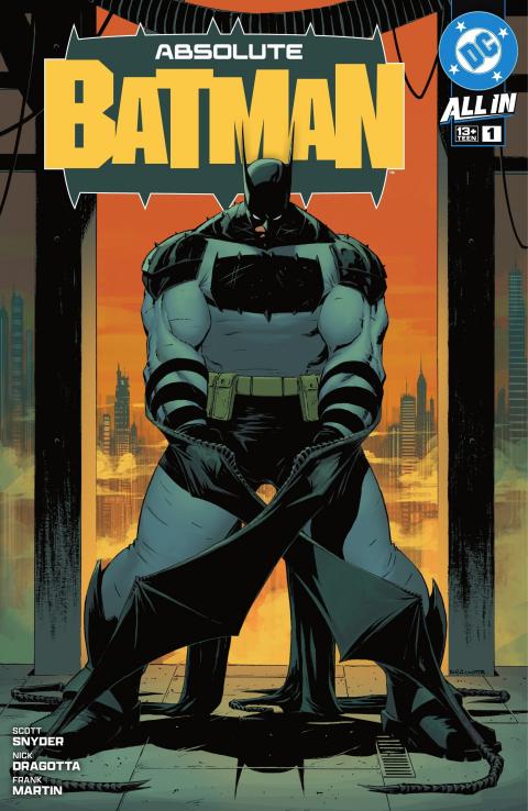 Cover of Absolute Batman #1 from Julian's digital comics library.
