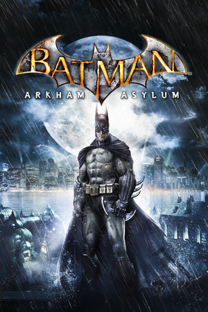 Cover art for batman arkham asylum.