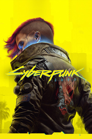 Cover art for cyberpunk 2077.