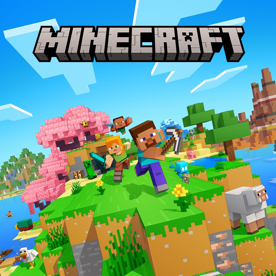 Cover art for minecraft.