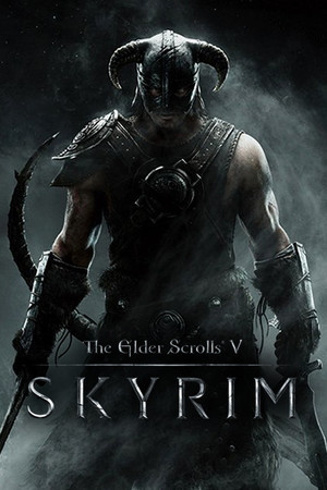 Cover art for the elder scrolls v skyrim.