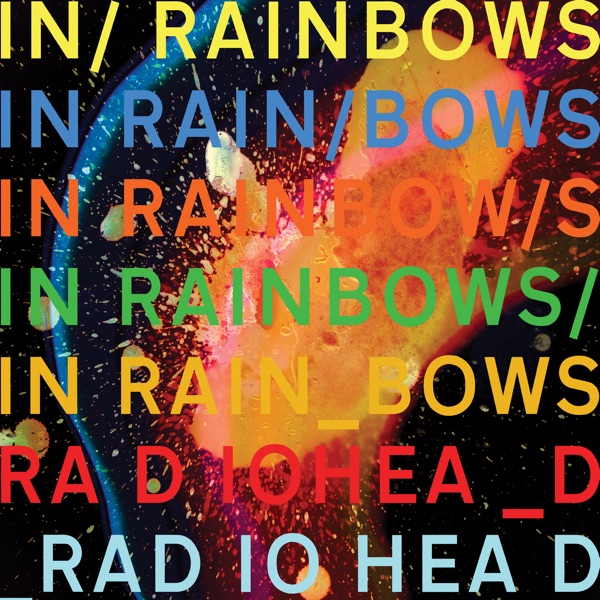 Cover artwork for In Rainbows by Radiohead.