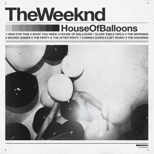 Cover artwork for House of Balloons by The Weeknd.