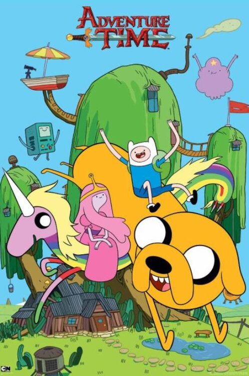 Poster for Adventure Time.